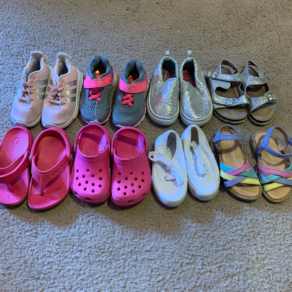 Lot of Little Toddle Girl’s Shoes